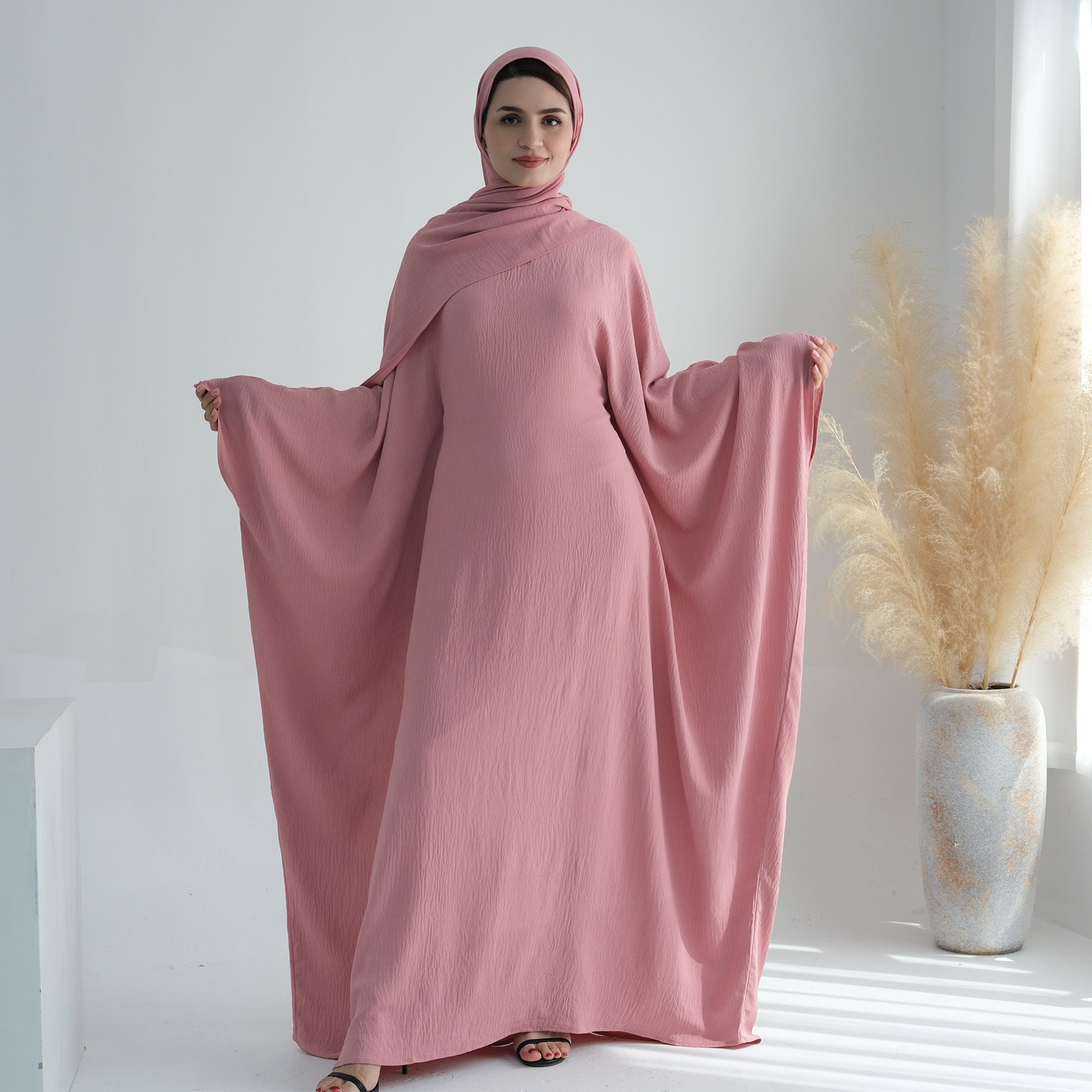 Butterfly Abaya with Hijab