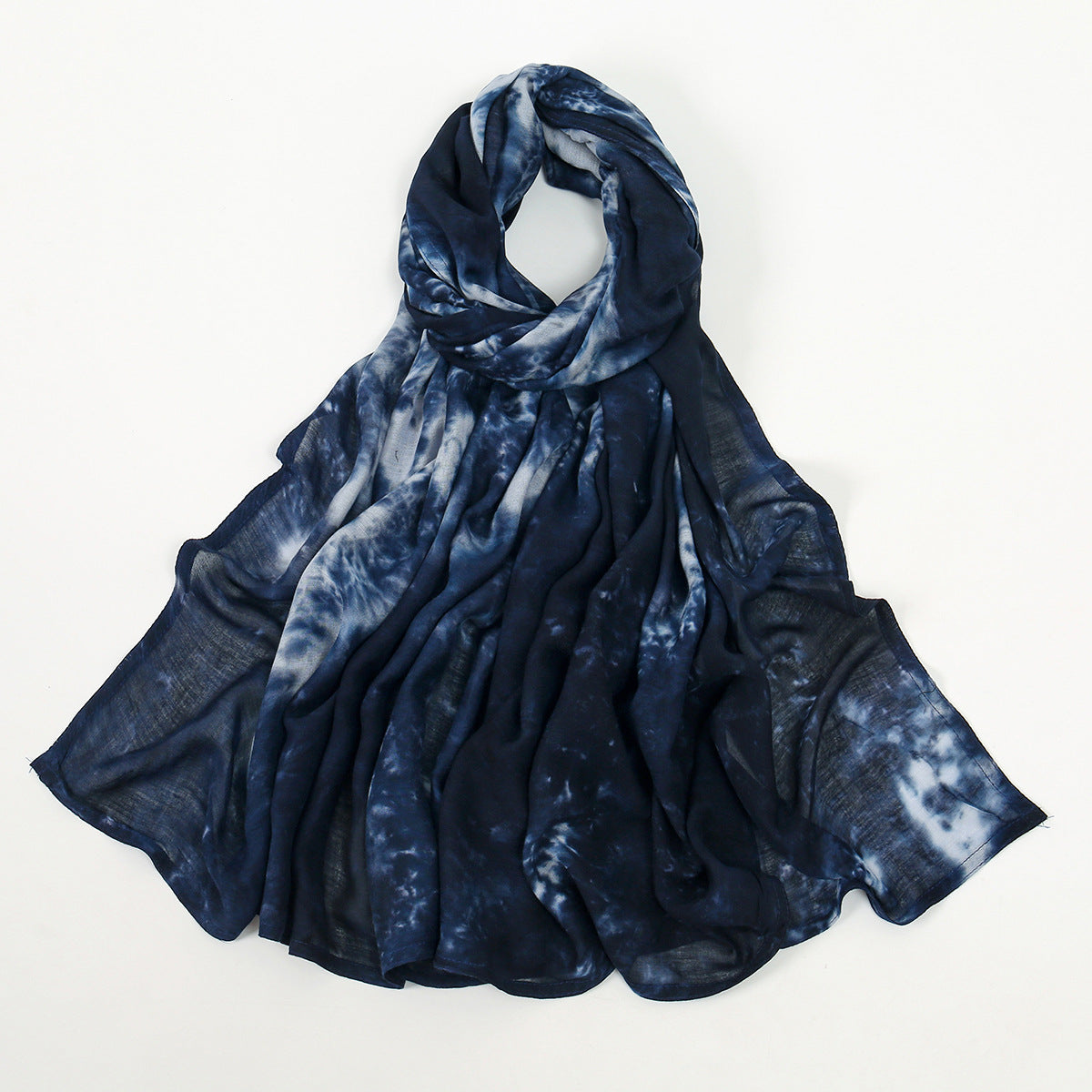 Trendy Tie-Dye Rayon Hijab