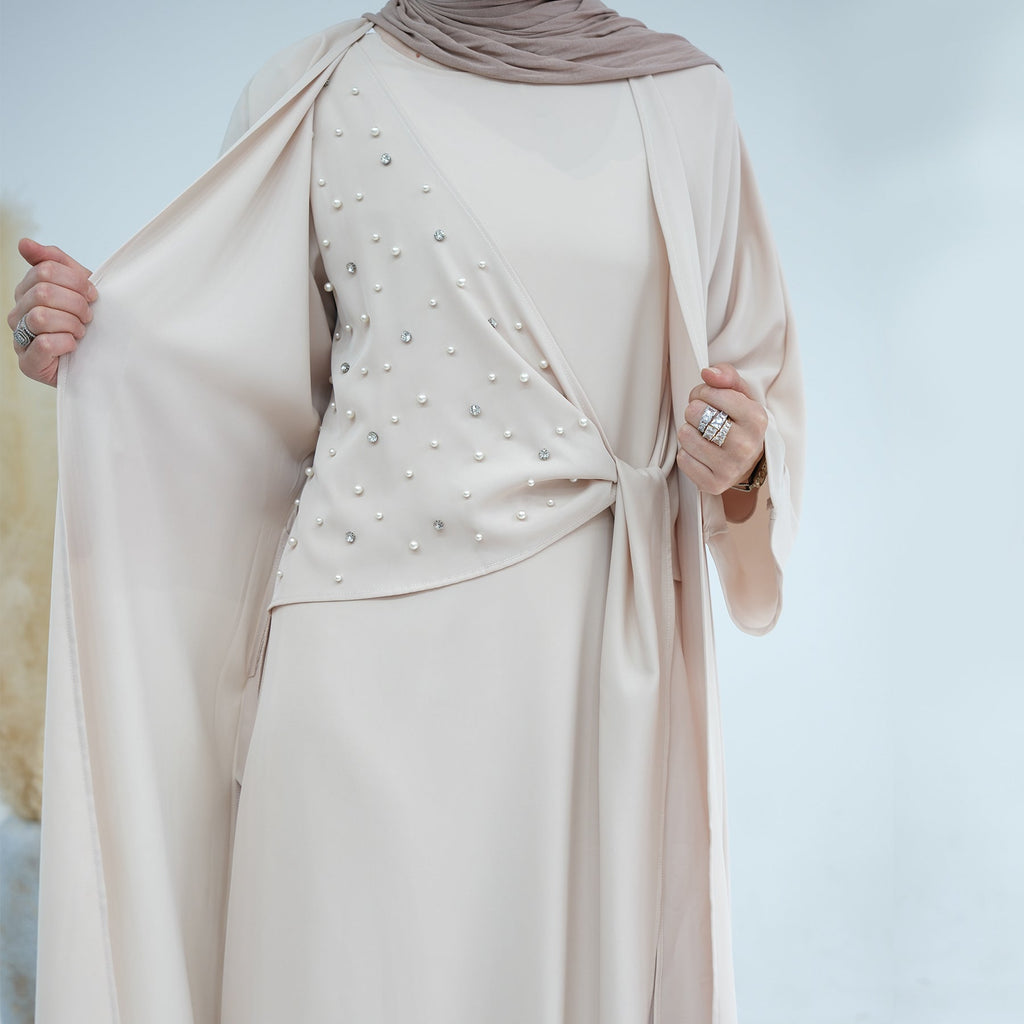 Rhinestone Solid Color 2 Piece Set