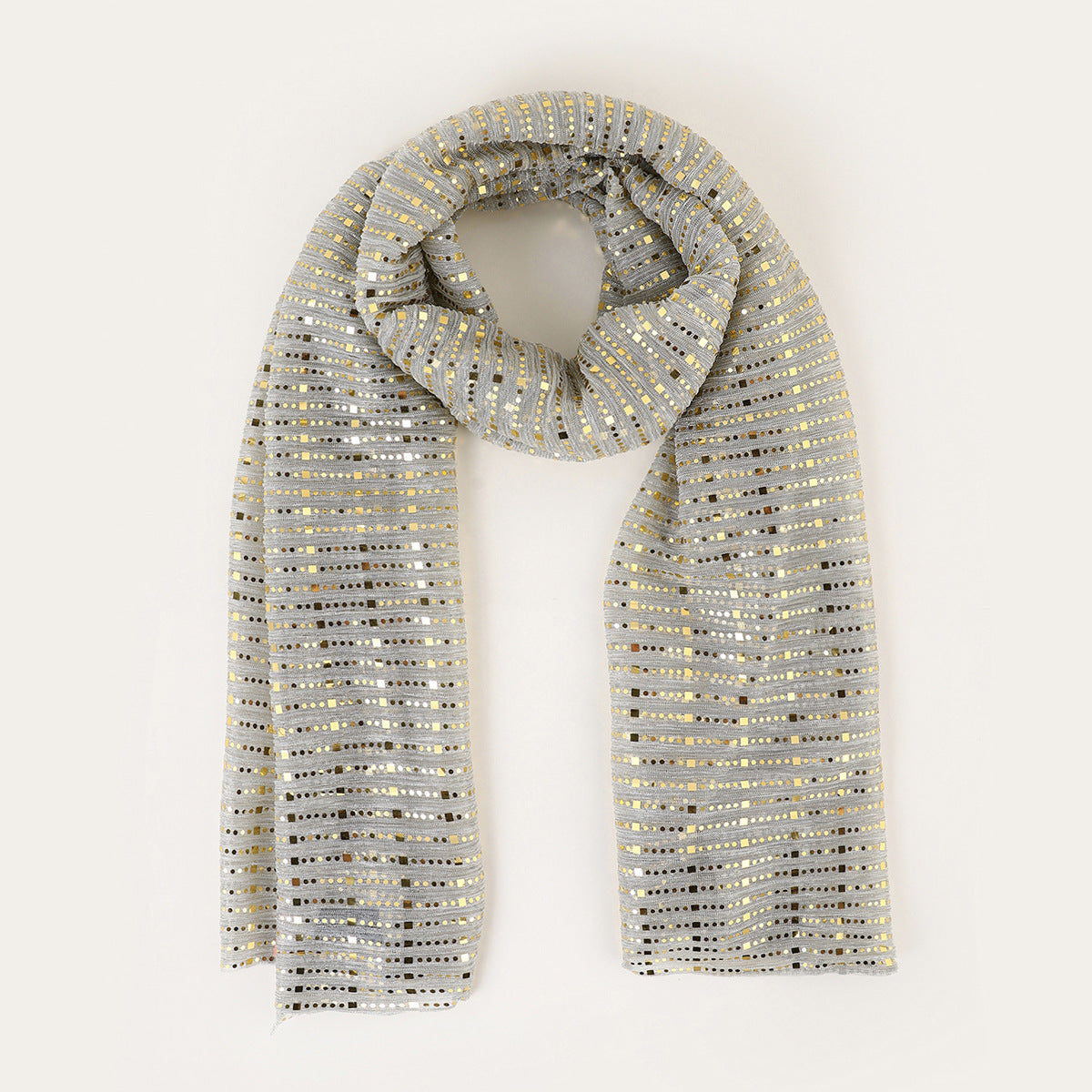 Plain Crinkle Long Hijab Scarf