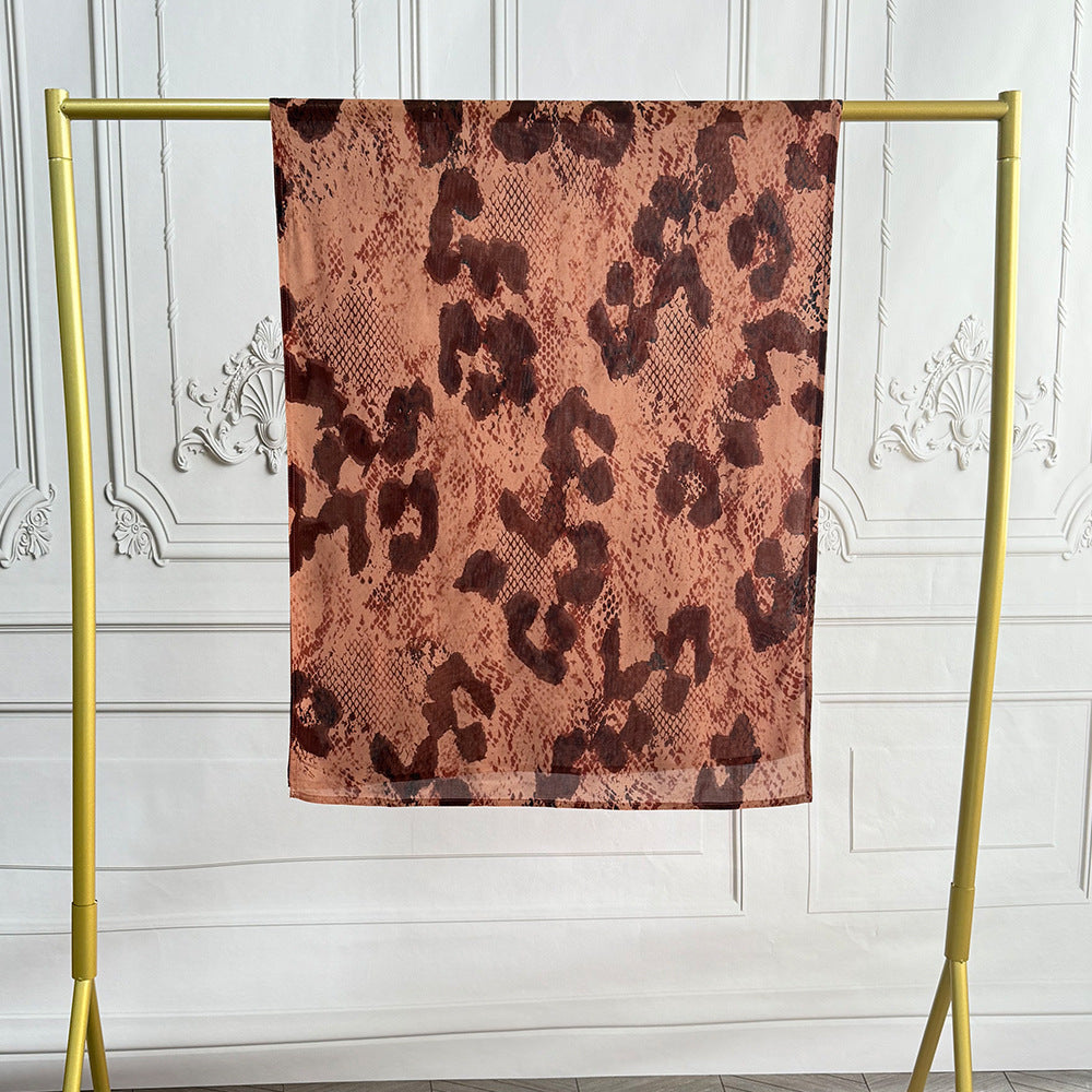 Watercolor Printed Hijab