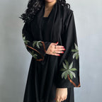 Embroidered Black Abayas