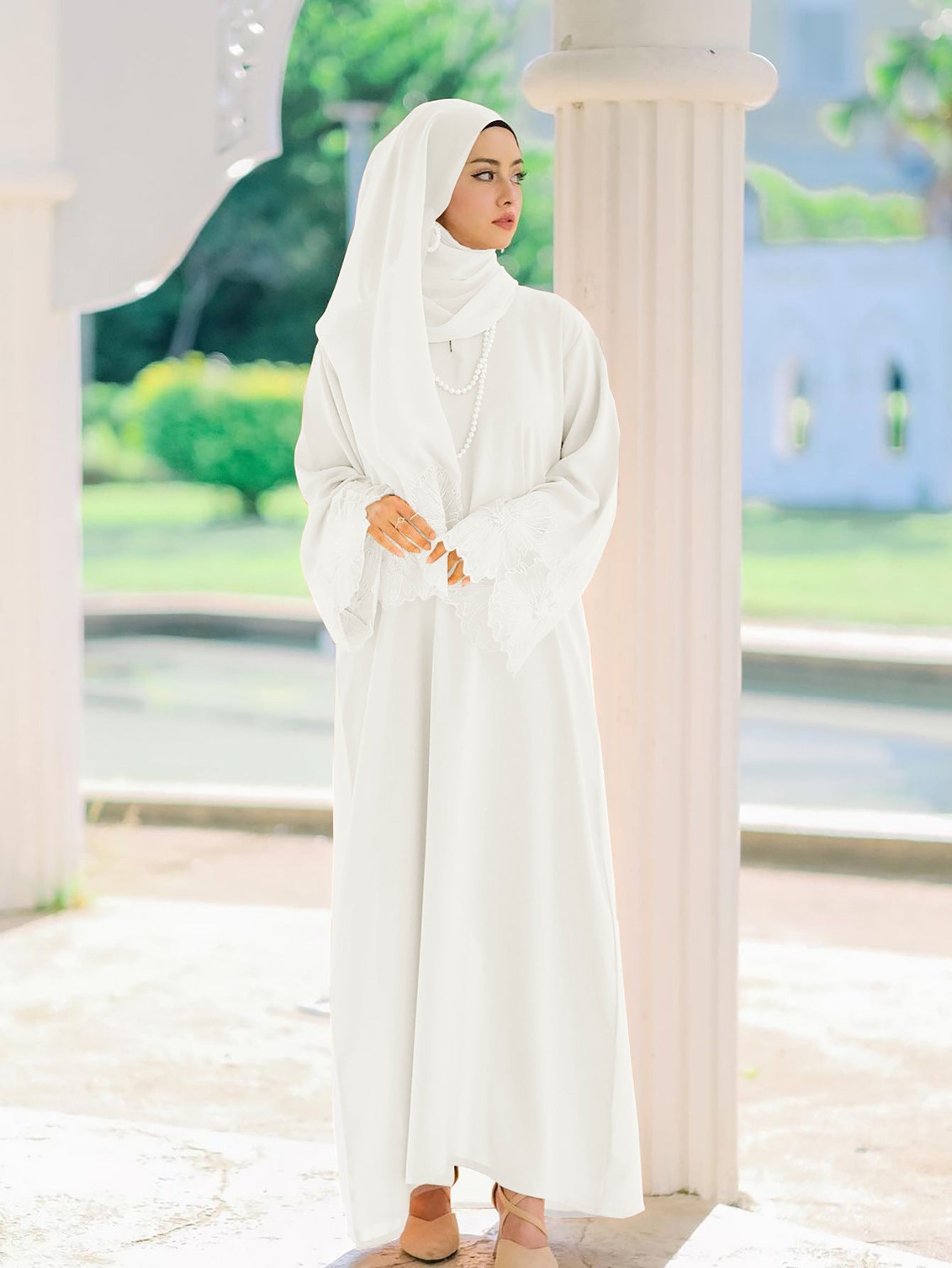 Flora Sleeve Soli Abaya