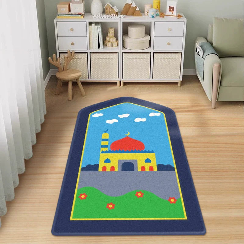 Ramadan Sponge Prayer Rug - Garden