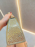 Crystal Pyramid Handbag