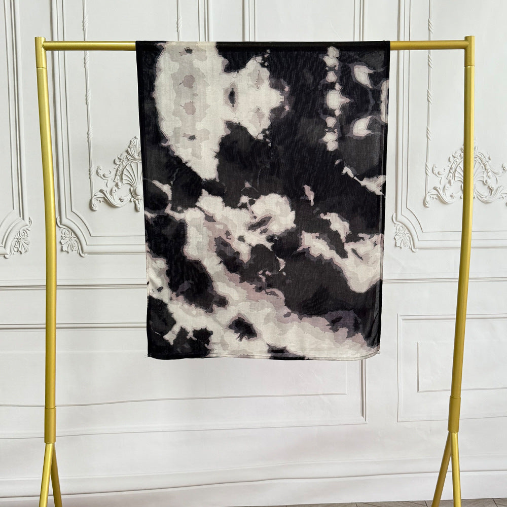 Watercolor Printed Hijab