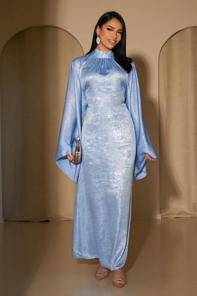 Solid Color Maxi Elegant  Dress