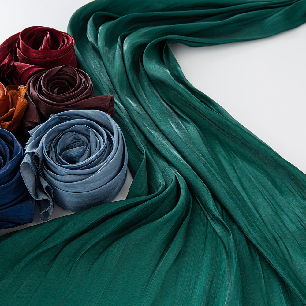 Solid Color Lightweight Hijab Scarf