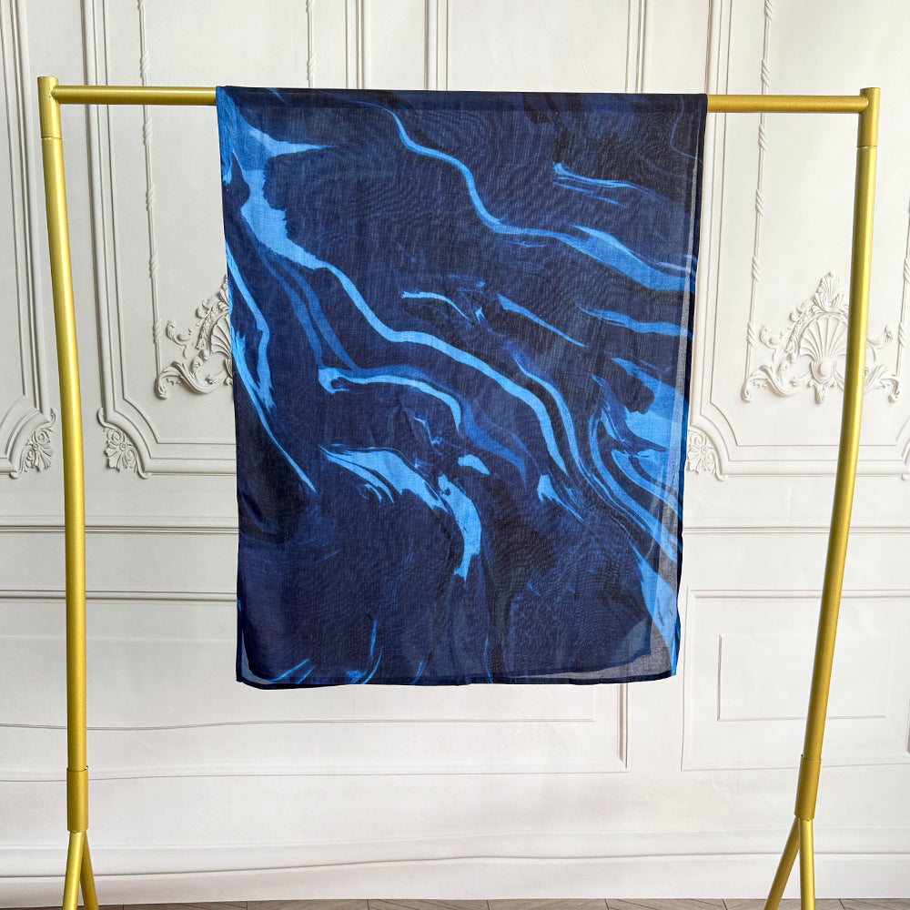 Watercolor Printed Hijab