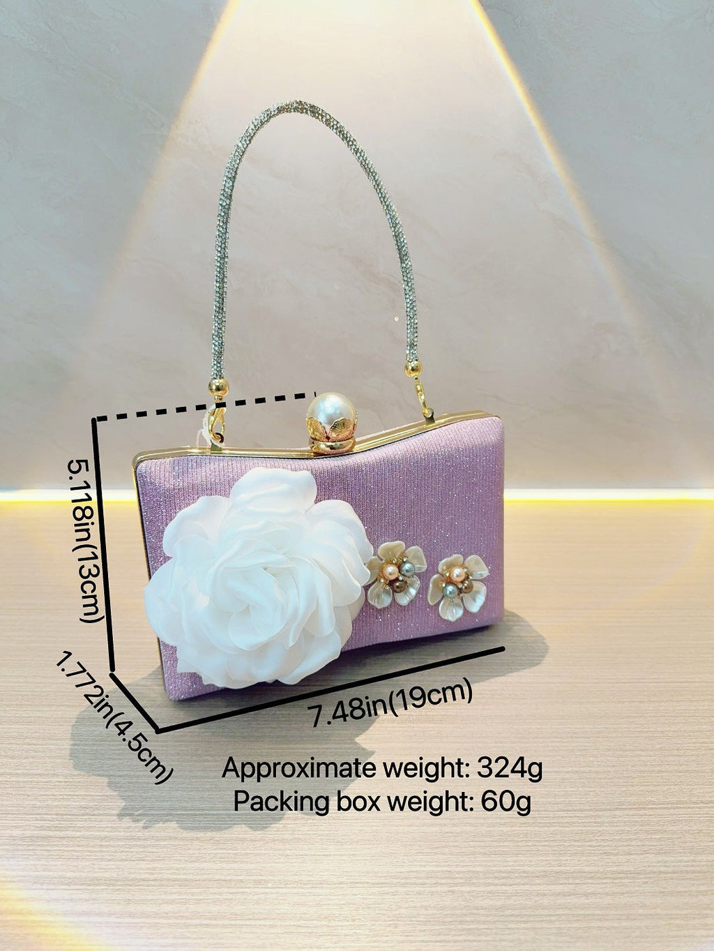 3D Flower Handbags