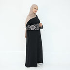 Women Embroidery Kimono Ramadan Abaya