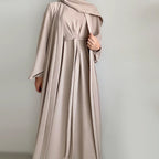 Robe Cardigan Abaya With Hijab