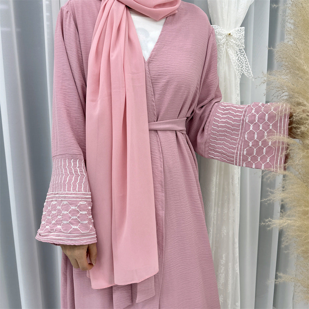 Exquisite Geometric Shapes Abaya