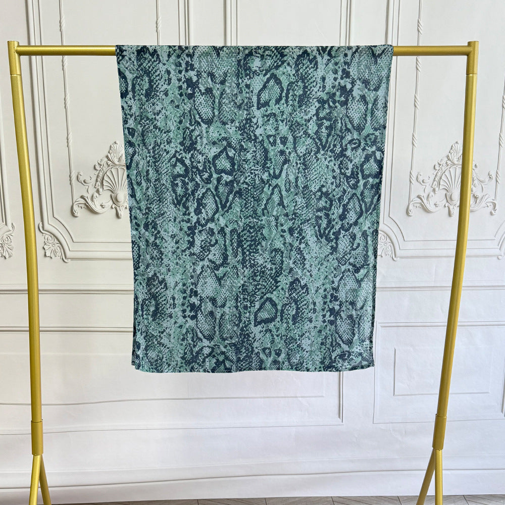 Watercolor Printed Hijab