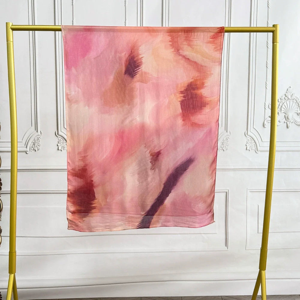 Watercolor Printed Hijab