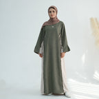 Splicing Elegant Abaya