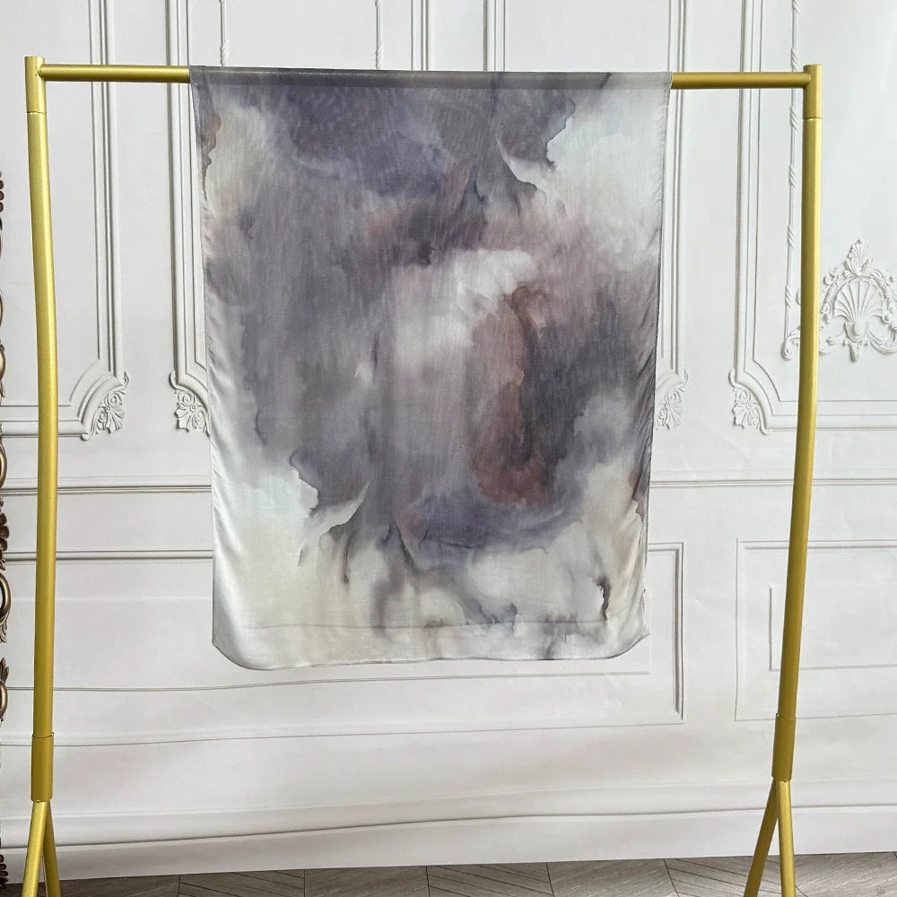 Watercolor Printed Hijab