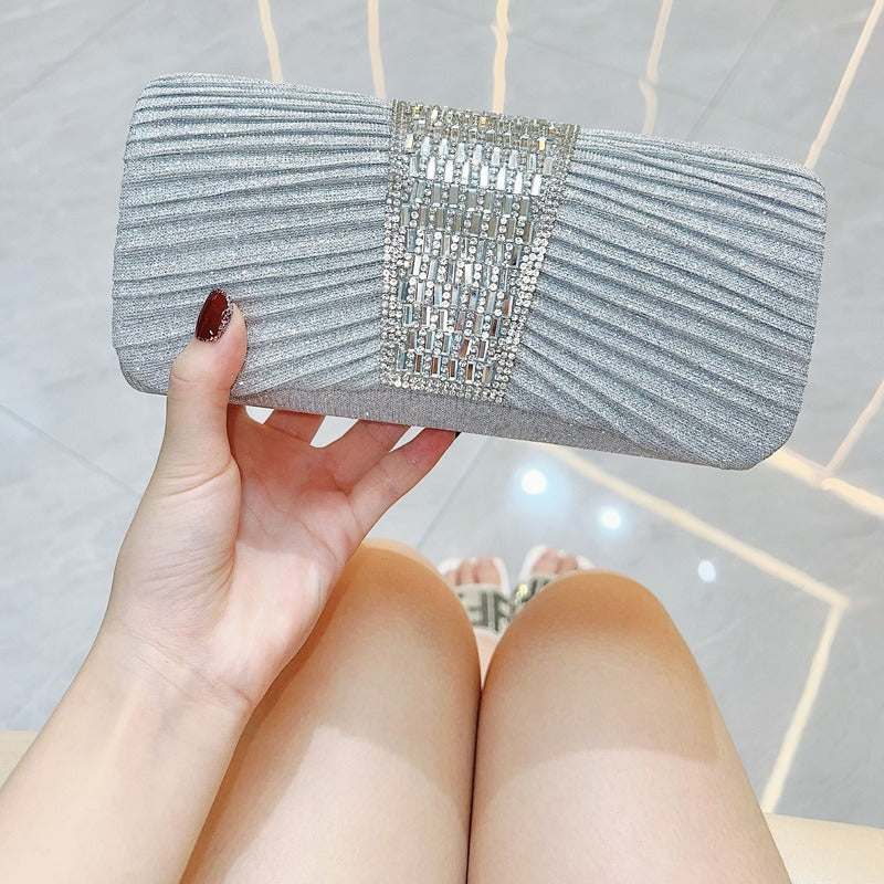 Clutch Diagonal Chain Handbag