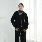 2 Pcs Knitted Pants Set
