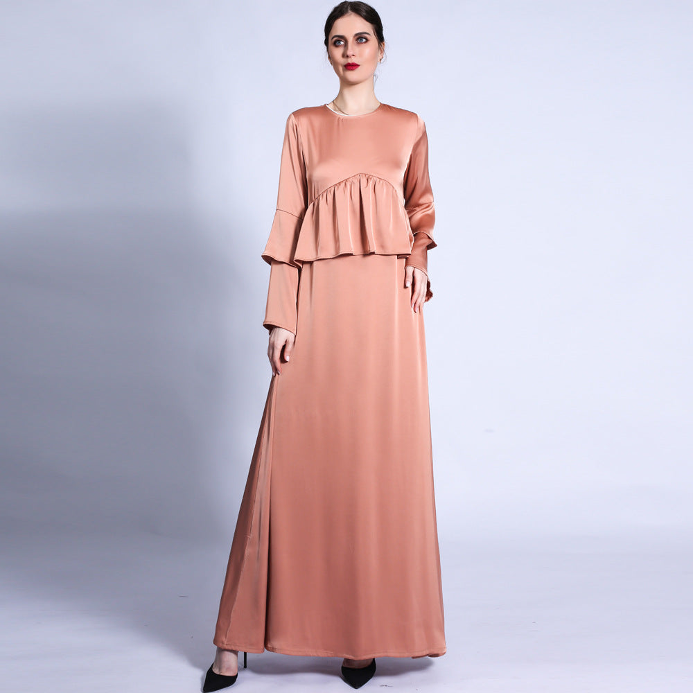 Double Layered Flared Sleeve Dress