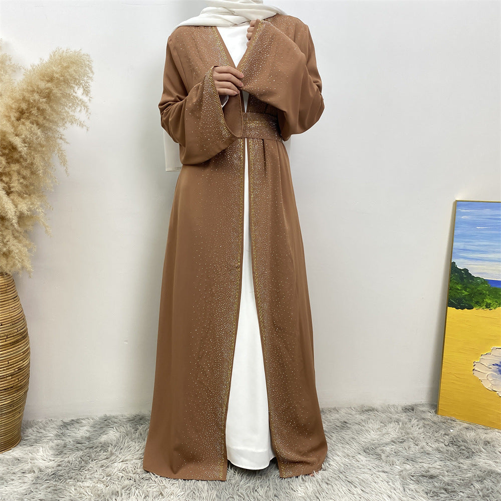 Women Glitter Thick Abayas