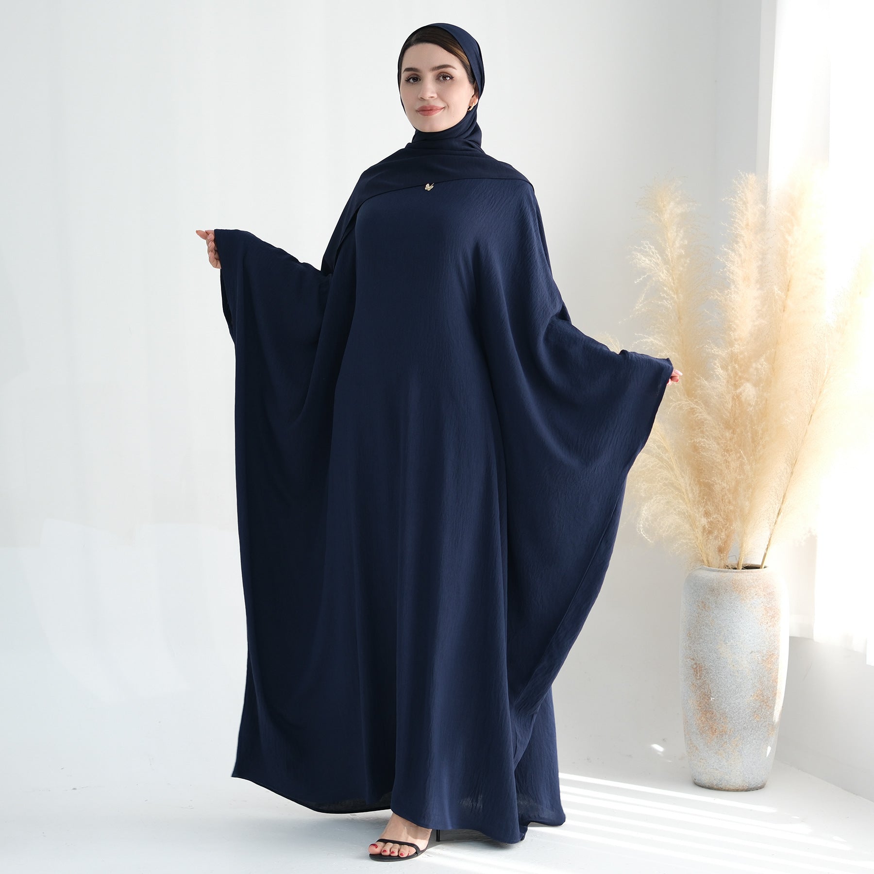 Butterfly Abaya with Hijab