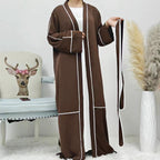 Striped Cardigan Abaya