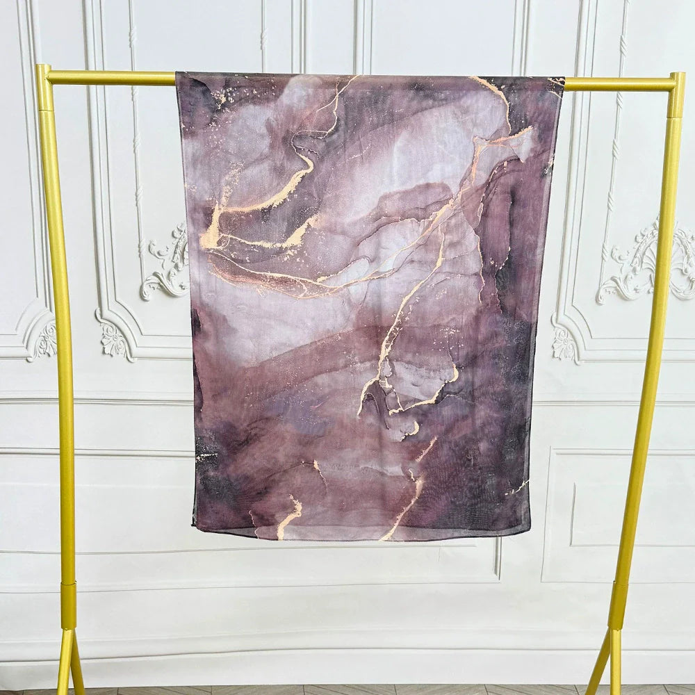 Watercolor Printed Hijab