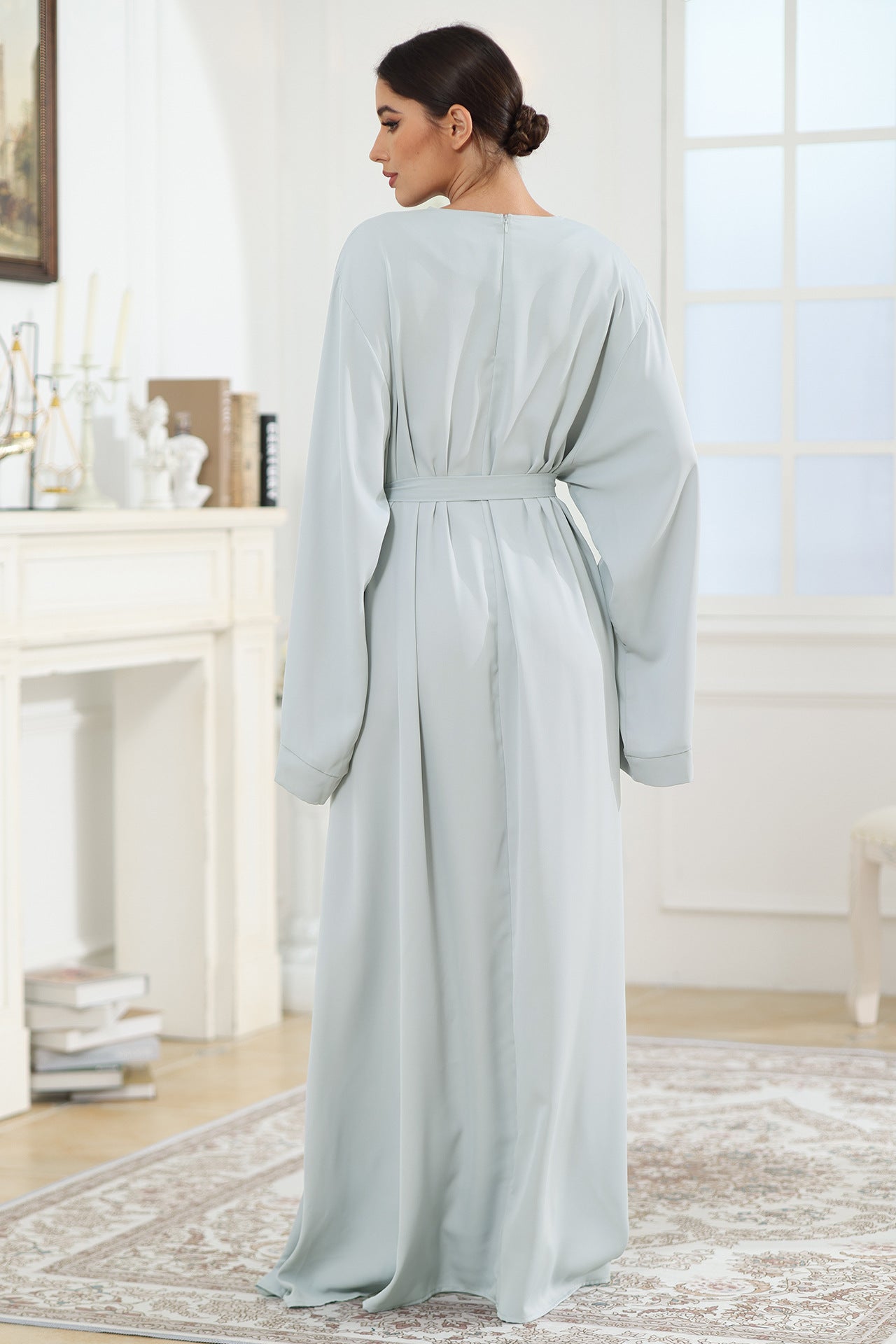 Modest Solid Dress