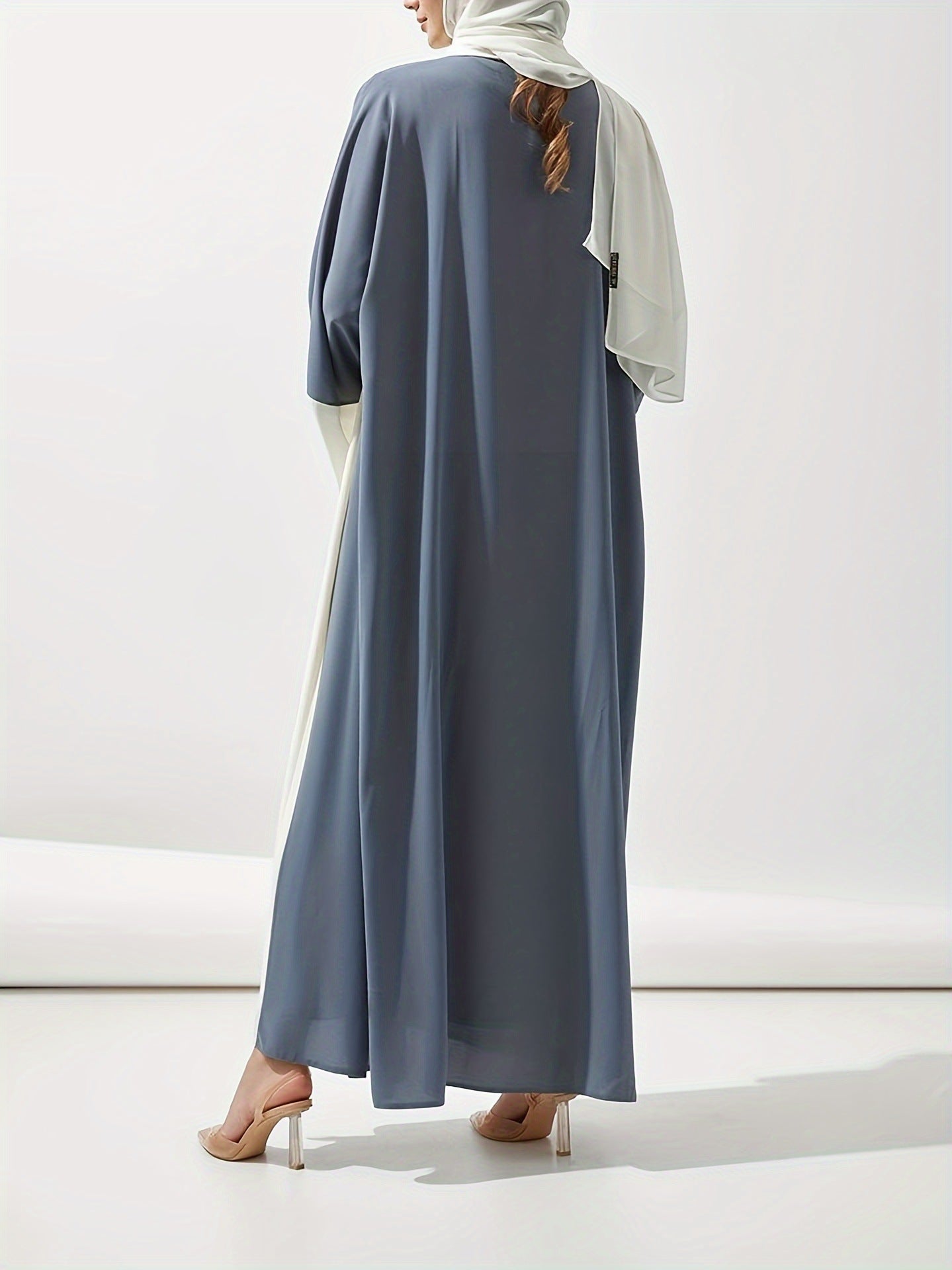 PolyJolly Chiffon Abayas With Hijab