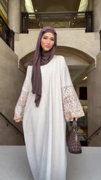 Bohemian Bubble Sleeves Abaya