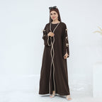 Bow Sleeve Abaya Set