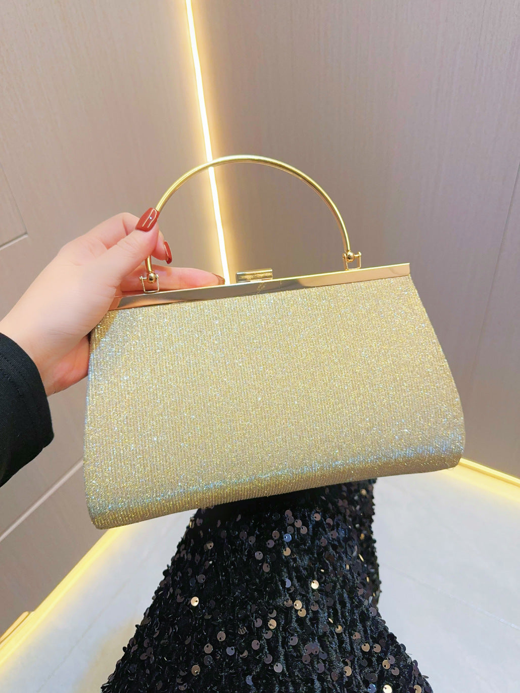 Glitter Sequin Charming Handbag