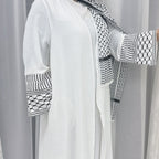 Exquisite Geometric Shapes Abaya