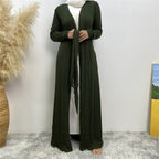 Autumn/Winter Knitted Pocket Abaya