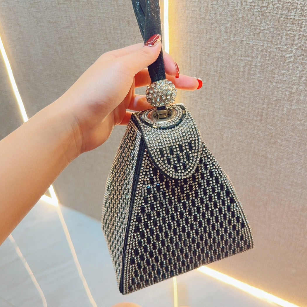 Crystal Pyramid Handbag