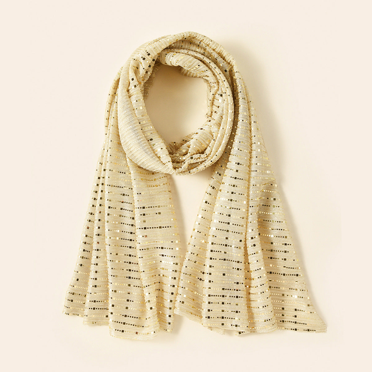 Plain Crinkle Long Hijab Scarf