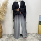 Gradient Batwing Sleeves Abayas