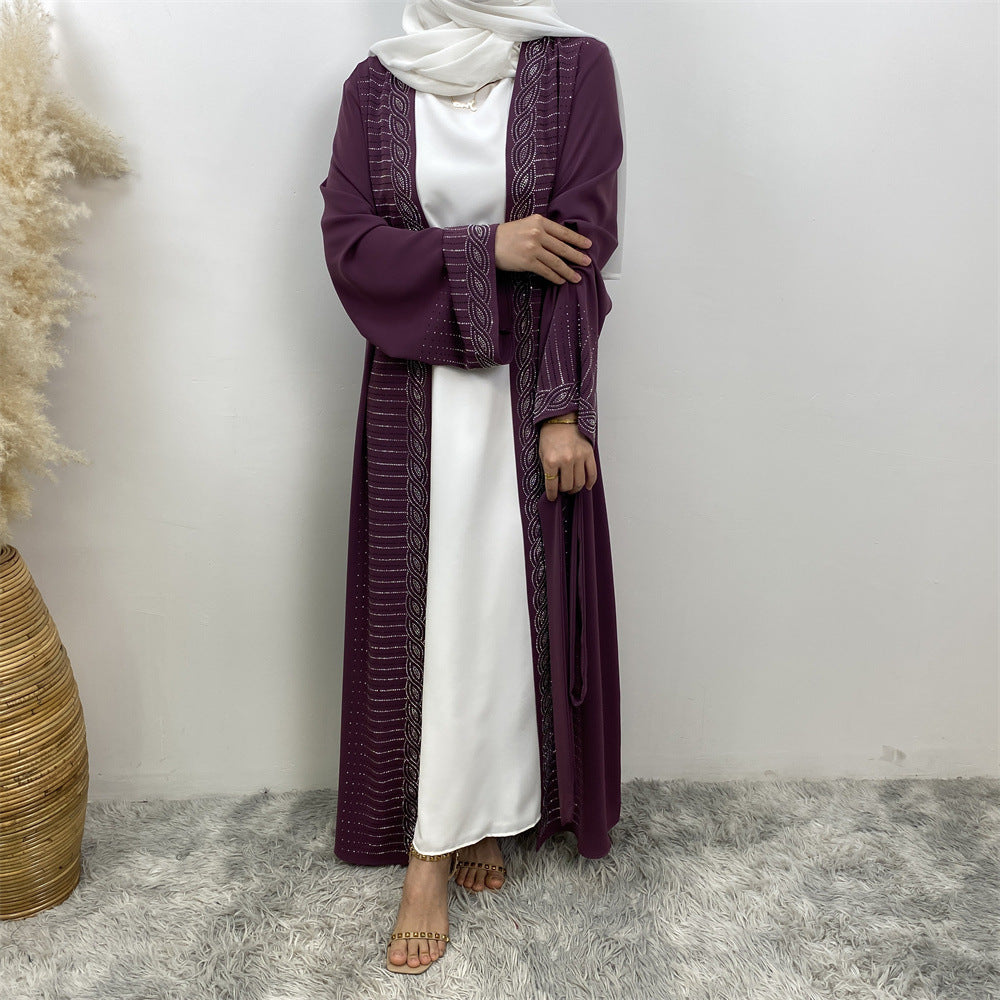Twists Hot Drilling Abaya