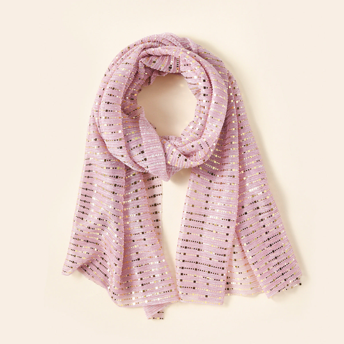 Plain Crinkle Long Hijab Scarf