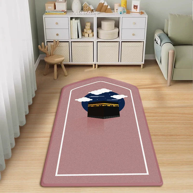 Ramadan Sponge Prayer Rug - Midnight
