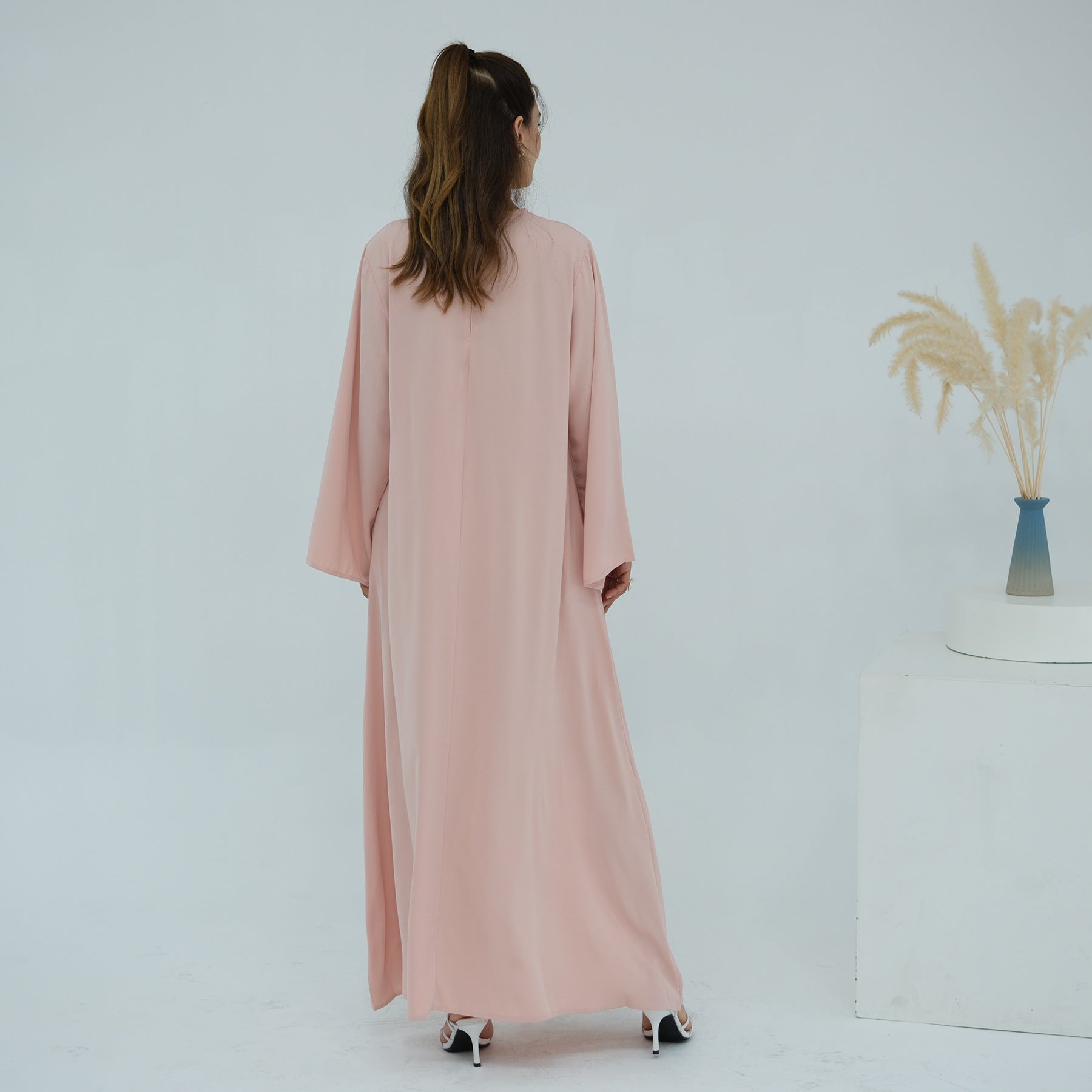 Solid Color Various Styles Abaya Dresses