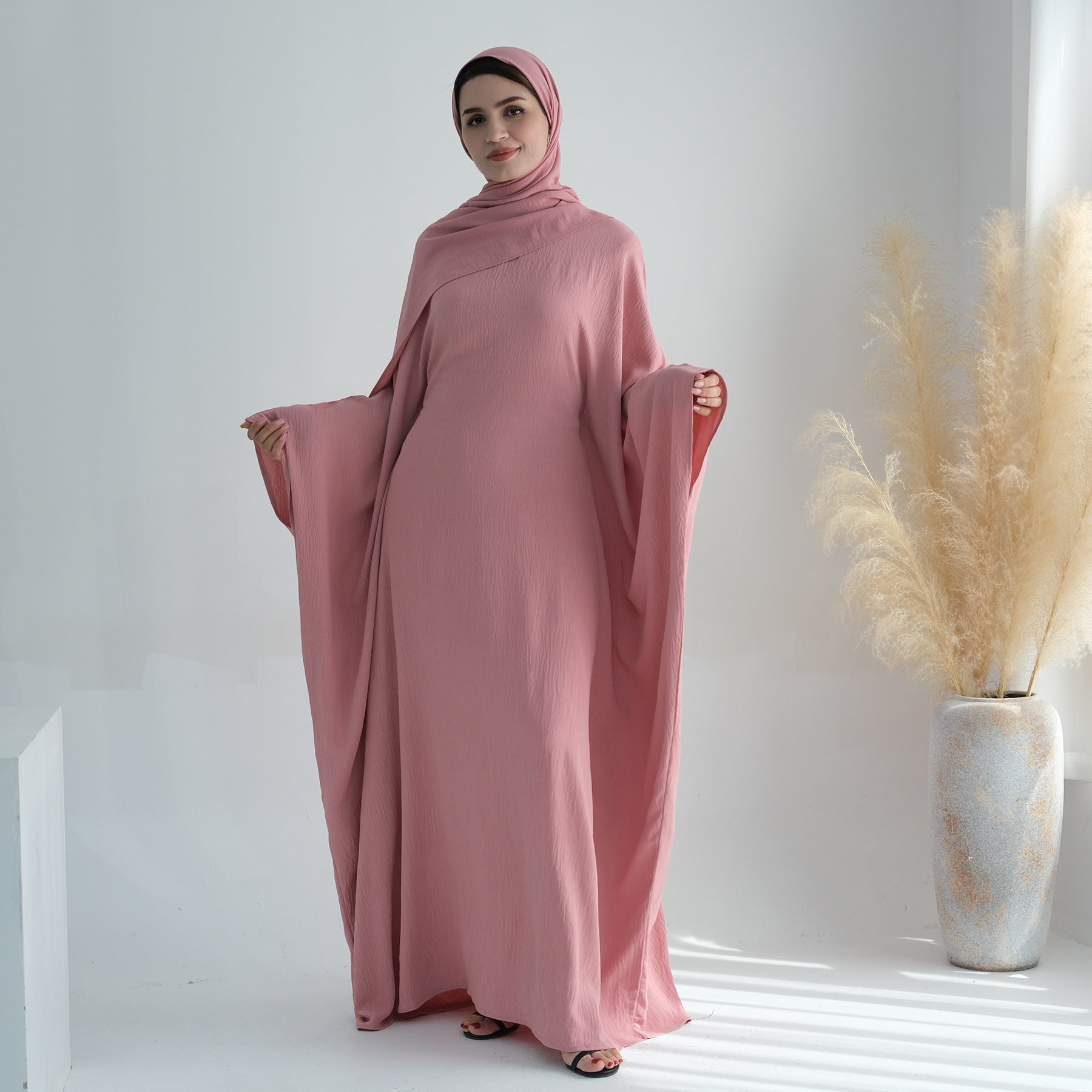 Butterfly Abaya with Hijab