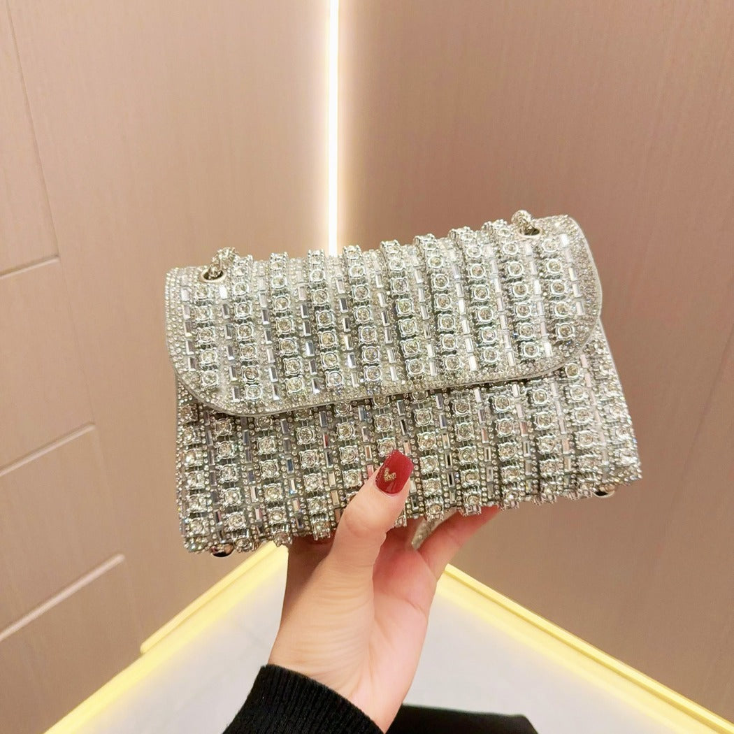 Crossbody Crystals Rhinestone Clutch Handbags