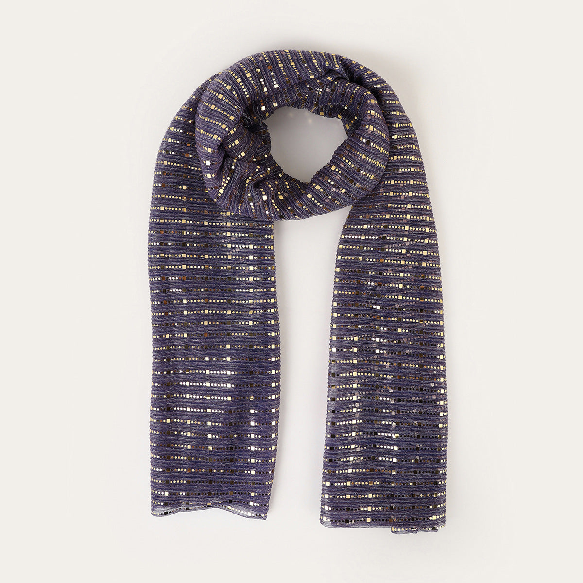 Plain Crinkle Long Hijab Scarf