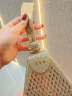 Crystal Pyramid Handbag