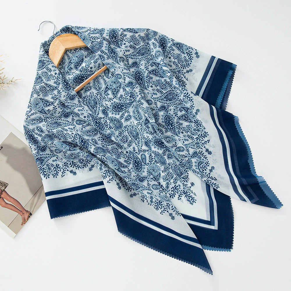 100 Color Wave Printed Hijab 26-50