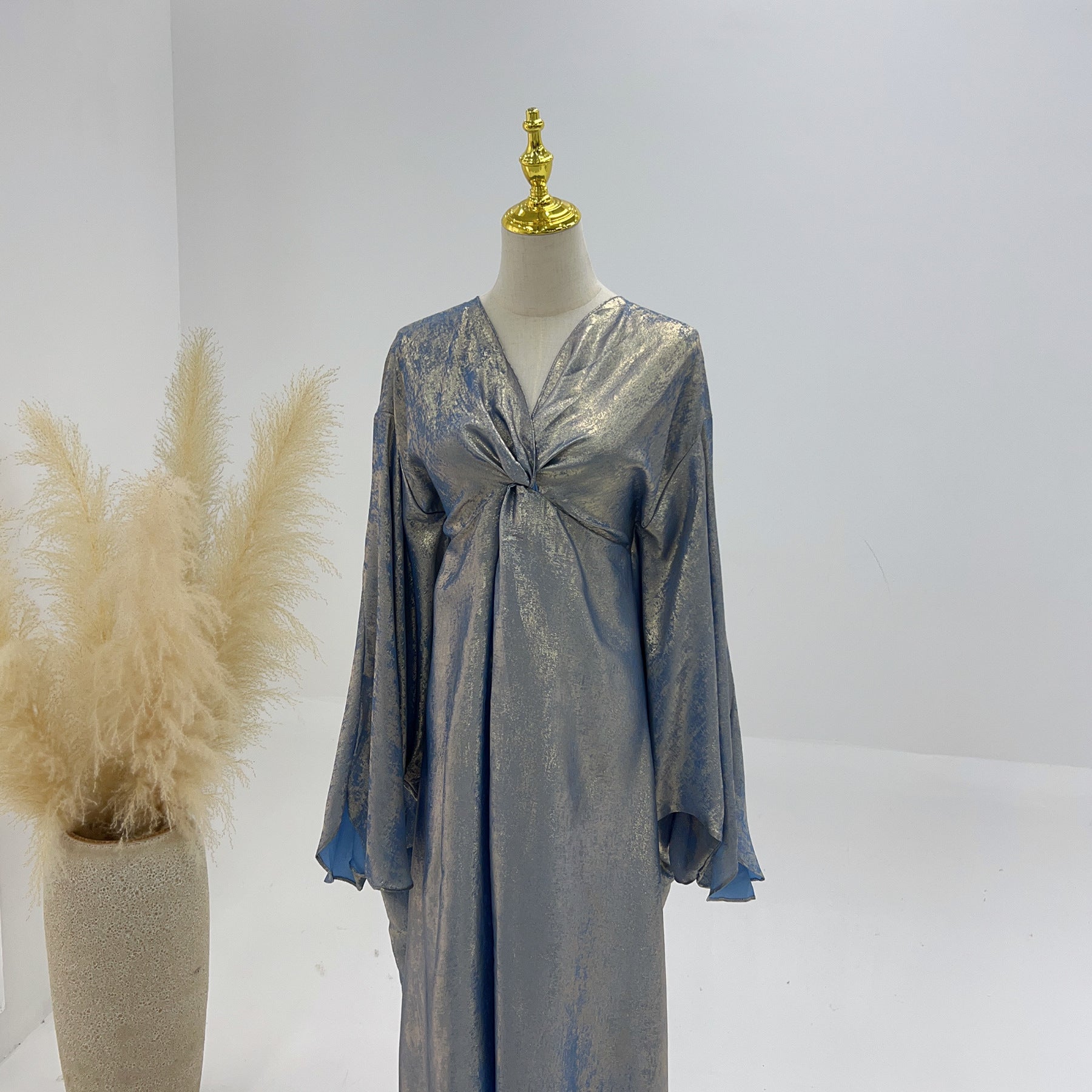 Open Front Cardigan Dresses Abaya