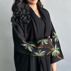 Embroidered Black Abayas
