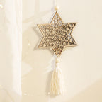 Ramadan Moon Star Wooden Hanging Decor